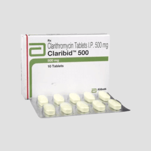 Clarithromycin 500mg (Claribid) Tablets