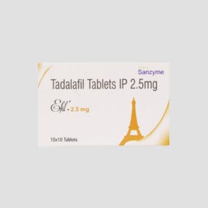 Efil 2.5mg (Tadalafil) Tablets