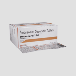 Prednisolone 20mg (Omnacortil) Tablets
