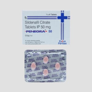 Penegra 50mg (Sildenafil) Tablets