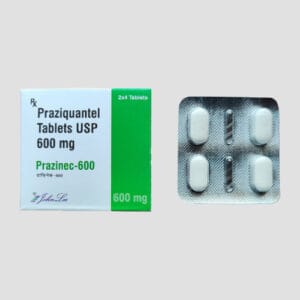 Praziquantel 600mg (Prazinec 600) Tablets