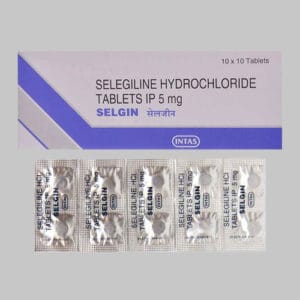 Selegiline Hydrochloride 5mg (Selgin) Tablets