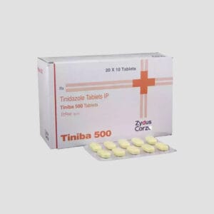 Tinidazole 500mg Tiniba Tablets