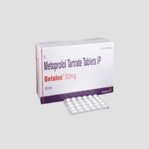 Metoprolol Tartrate 50mg (Betaloc) Tablets