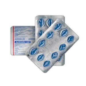 Aurogra 100mg (Sildenafil) Tablets