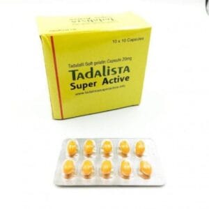 Tadalista Super Active (Tadalafil) Capsules